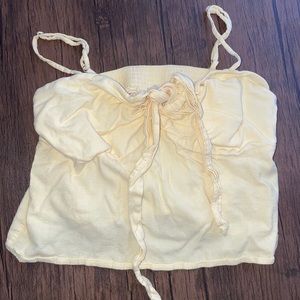 Vintage John galt yellow top